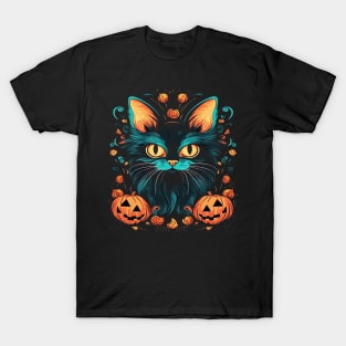 Somali Cat Halloween T-Shirt